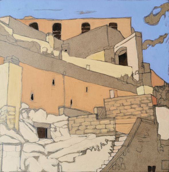 matera 23 - 30x30 - tempera